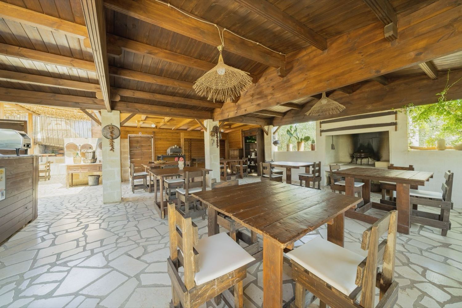 Sala interna della tenuta