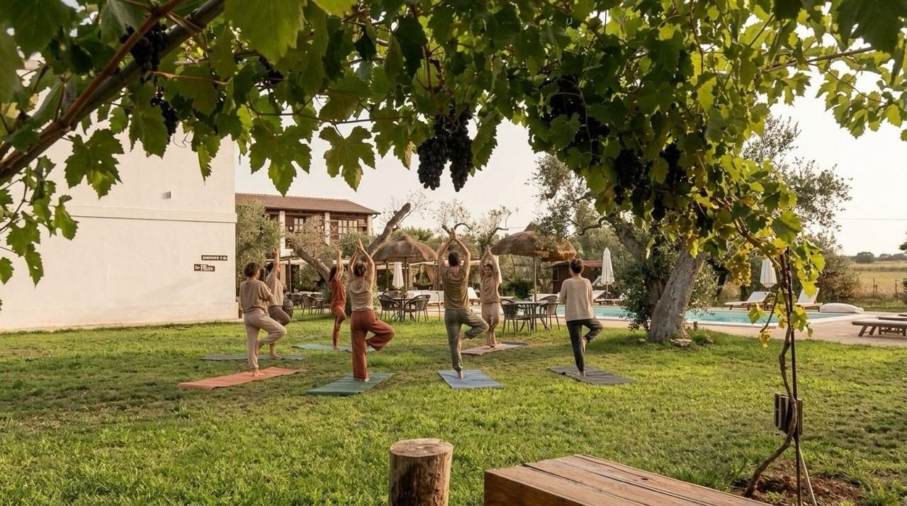 Yoga, movimento e quiete.